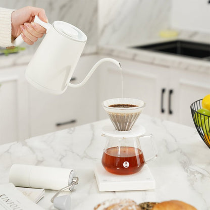 Timemore C3 Advance Gift Box All in One, C3 Grinder, Electric Kettle, Server, Basic Plus Scale, Filter, Dripper, Brush - Watch&Puck