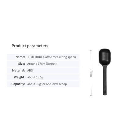 Timemore Calibrated 10g Coffee Scoop Measuring Spoon - Shovelhead design - Watch&Puck