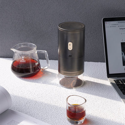 Timemore Grinder Go Electric Coffee Grinder Capacity 60g with E&B Stainless Steel Conical Burr, Adjustable Setting - Watch&Puck